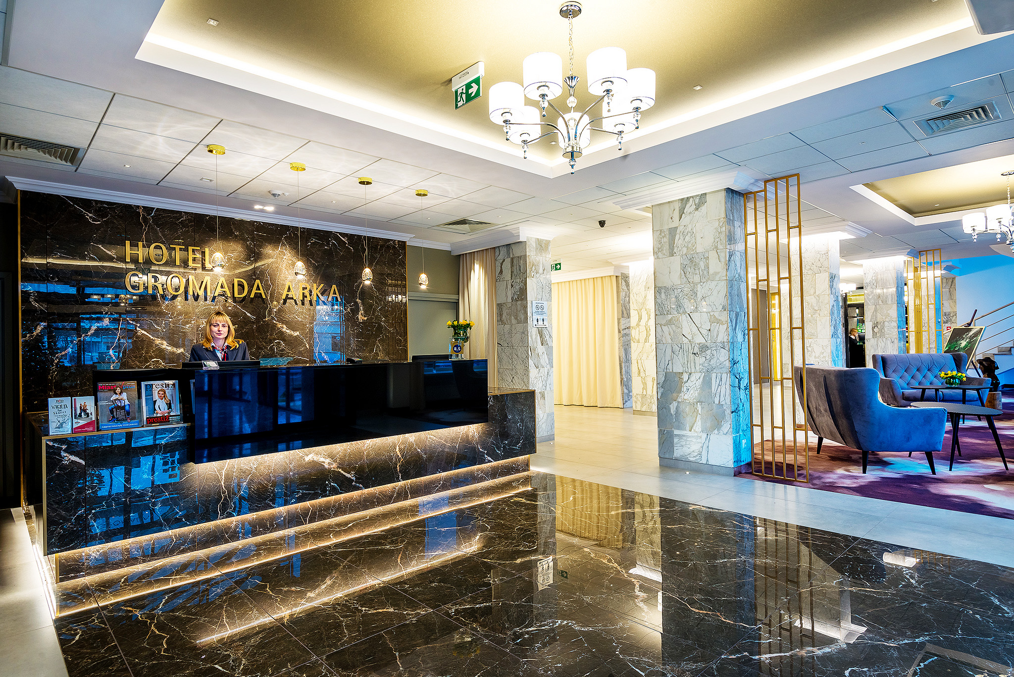 Recepcja Hotel Gromada Koszalin 1